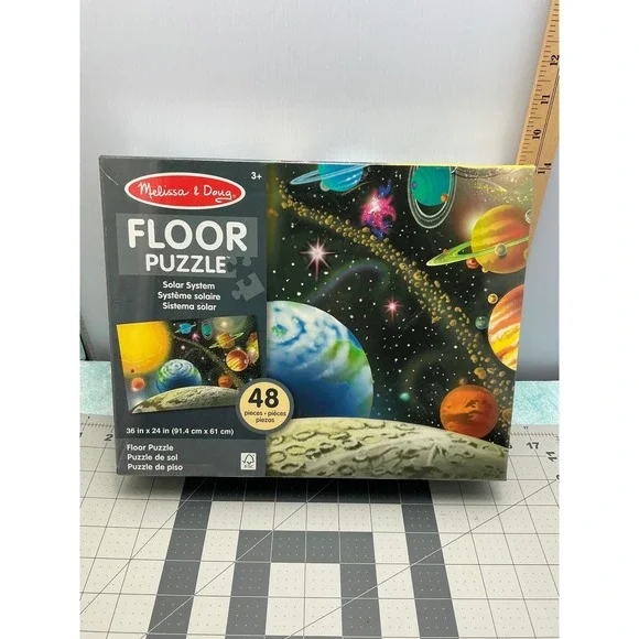 Melissa & Doug Solar System Floor‎ Puzzle 48 Pieces Outer Space Kids 3+
