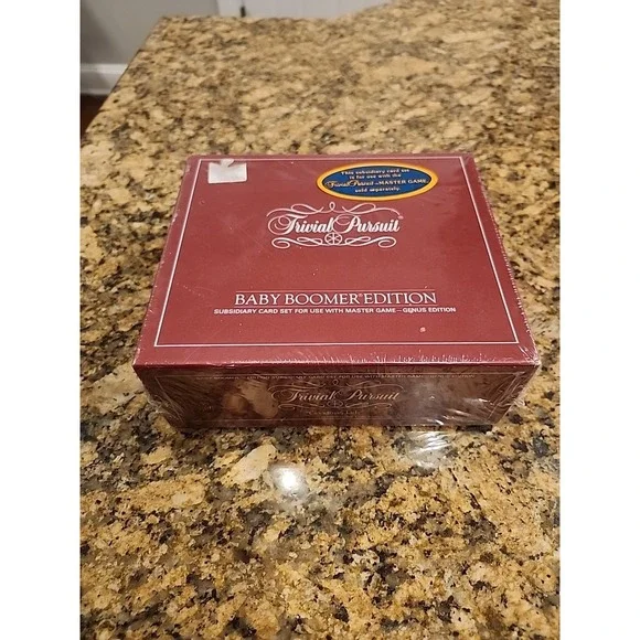 Trivial Pursuit Baby Boomer Edition Subsidary Card Set‎ package