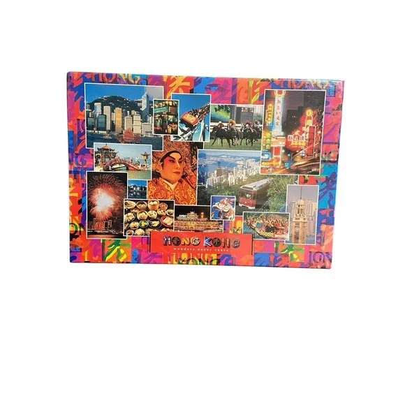Hong Kong Wonder City 500 Piece Jigsaw Puzzle Sealed Vintage 2000s
