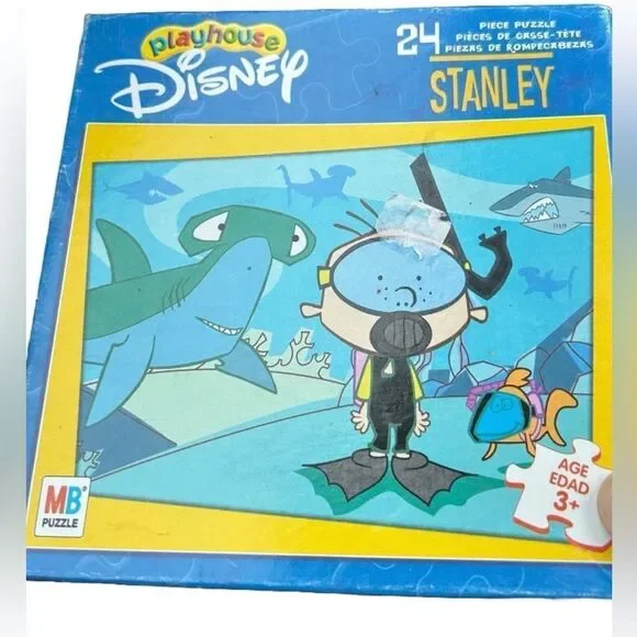 Vintage Rare Playhouse Disney Stanley Children’s Puzzle