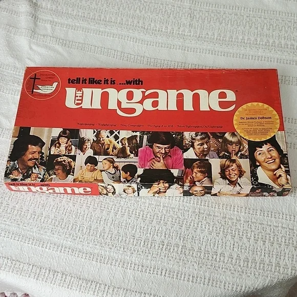 VINTAGE THE UNGAME 1975 Special Christian Version Family Board Game HOMESCHOOL