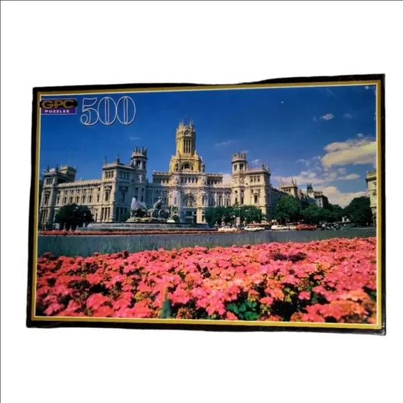 GPC Vintage Madrid Spain 500 Piece Puzzle