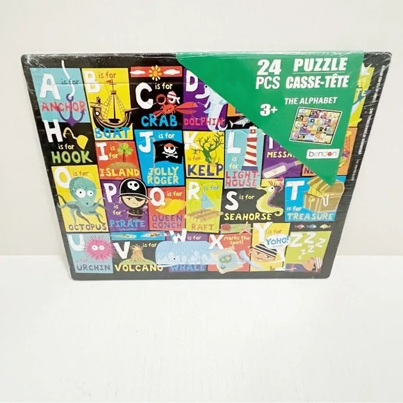New Kids 24 PCS Puzzle The Alphabet