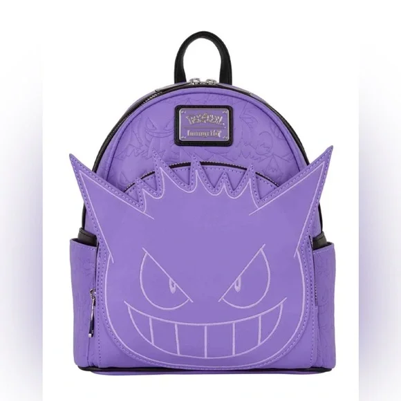 Loungefly Pokémon Gengar Cosplay Glow Mini Backpack NWT