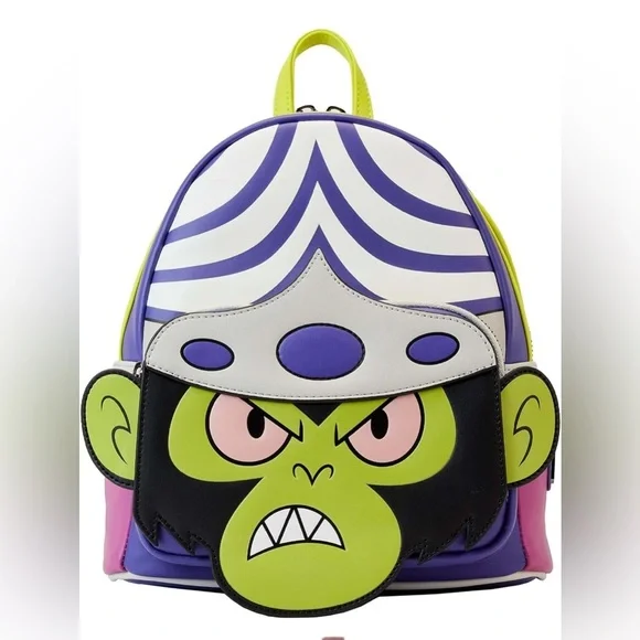 Cartoon Network Powerpuff Girls Mojo Jojo Cosplay Loungefly NWT​