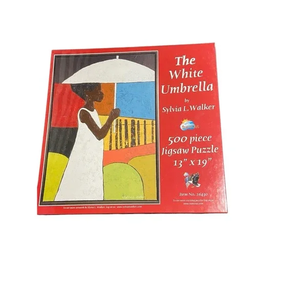The White Umbrella Puzzle 500 Piece 13