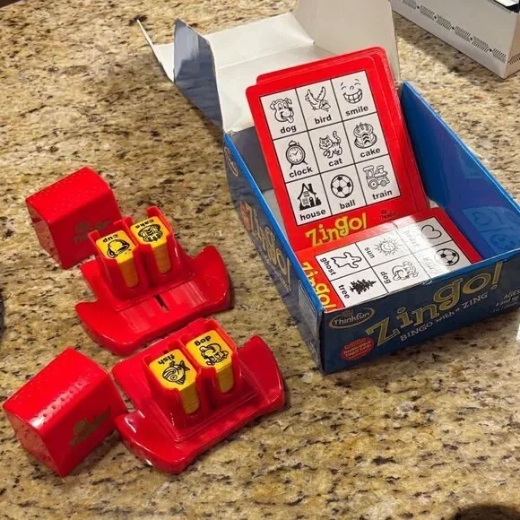 Think! Zingo! Bingo Game with bonus game