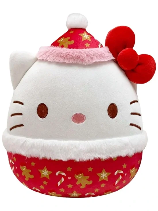 2025 Squishmallow Christmas Sanrio 5” Hello Kitty New With Tags.