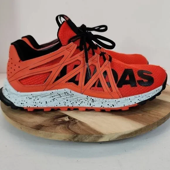 Adidas Men's Vigor Bounce Trail Runner Mens Size 9 Red/Black