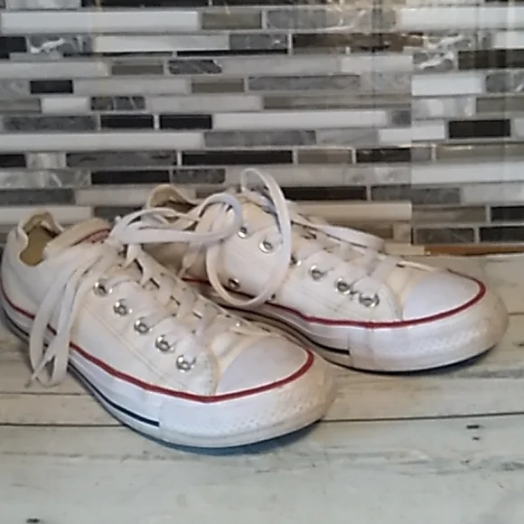 Converse All Star white low top men's 4.5