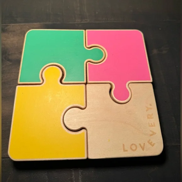 Lovevery chunky wooden Jigsaw Puzzle
