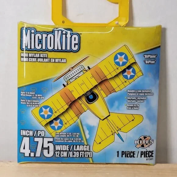 MicroKite Mini Mylar Kite 