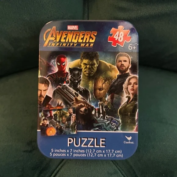 Marvel Avengers Infinity War Puzzle 5”x7