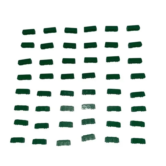 Days of Wonder Ticket to Ride Set of 48 Green Train Cars Replacement Parts