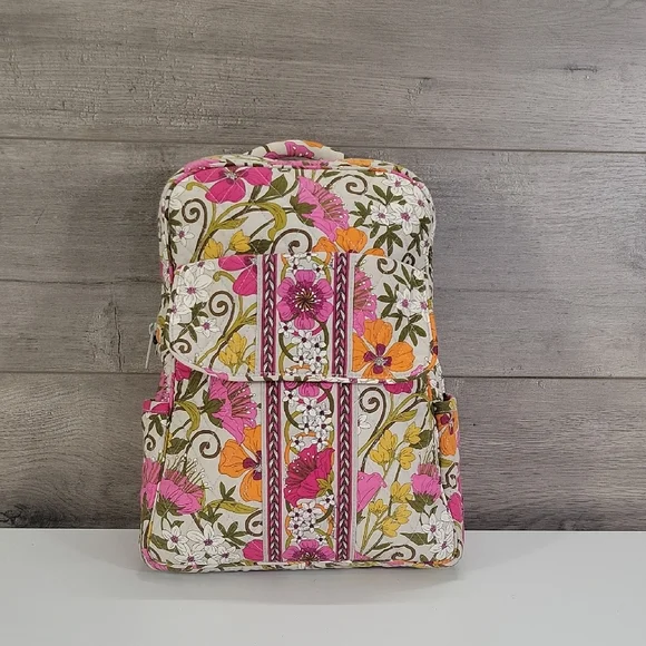 Vera Bradley Small Quilted Floral Backpack
