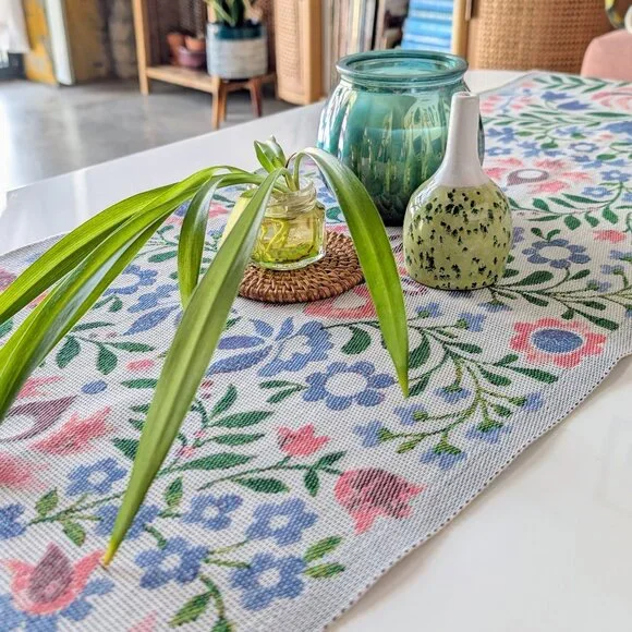 Ekelund Weavers Akvarell Organic Cotton Table Runner 14