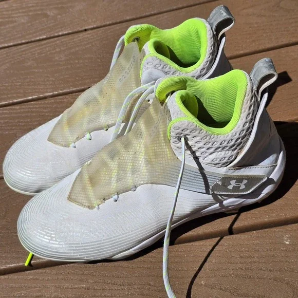 Under Armour Highlight Hammer MC Football Cleats Men‎ 11.5 White 3025085-101