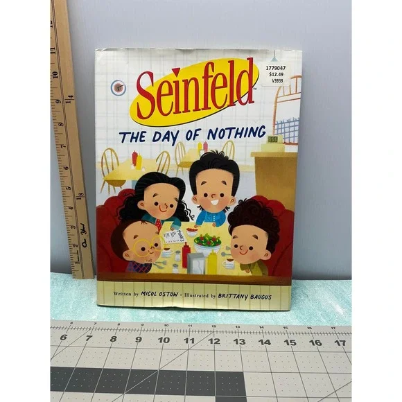 Seinfeld The Day of Nothing Book by Micol‎ Ostow Illustrated by Brittany Baugus