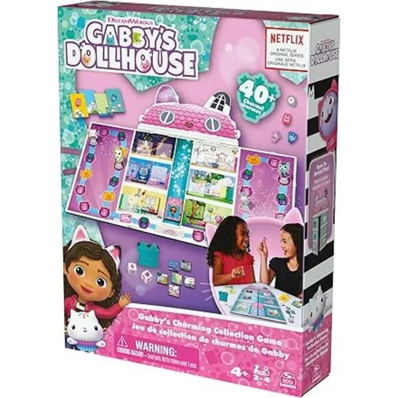 GABBY’S DOLLHOUSE Charming Decorating‎ Collection Game (BRAND-NEW!)