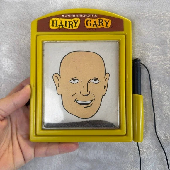 Vintage Hairy Gary Mess With His Hair Game Toy Funny Gag Gift