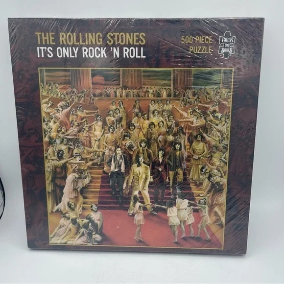 Rolling Stones It's Only Rock 'N Roll 500 Piece Jigsaw Puzzle New Sealed
