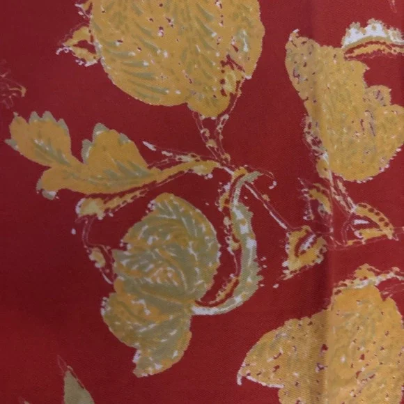 Sur La Table‎ Napkins Cotton Floral Red Of 4