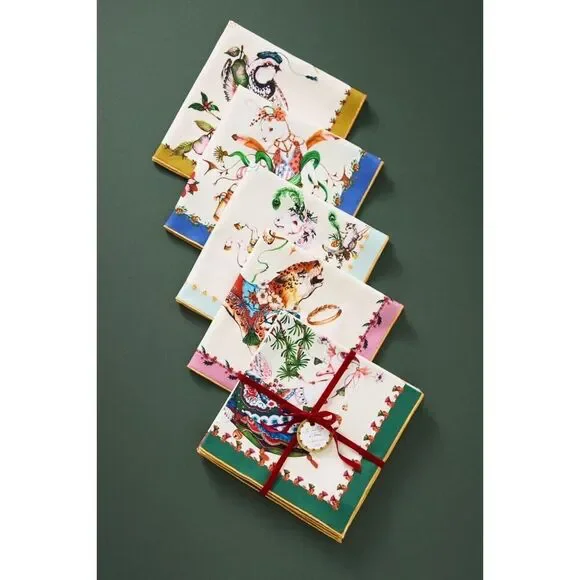 Phannapast Taychamaythakool x Anthropologie Twelve Days of Christmas Set of 12