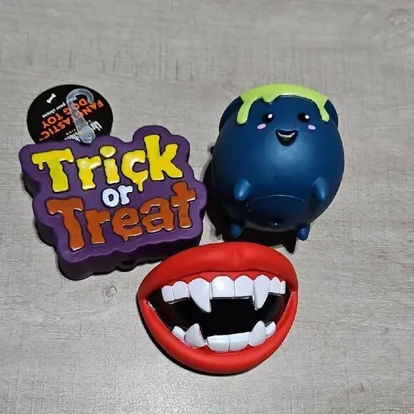 Halloween Dog Toy Squeaker Bundle Set Of 3