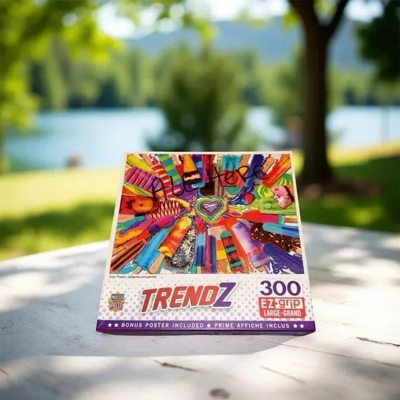 MasterPieces Trendz Cool Treats 300 Piece EZ Grip Jigsaw Puzzle