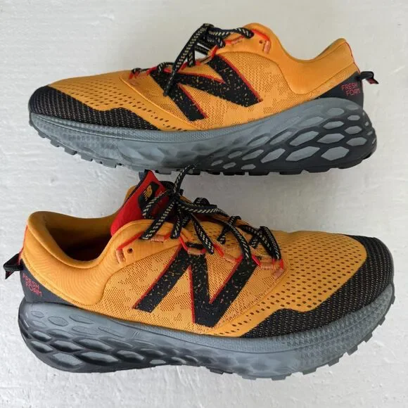 Size 10D - New Balance Fresh Foam More Trail v1 Habanero Ocean Grey