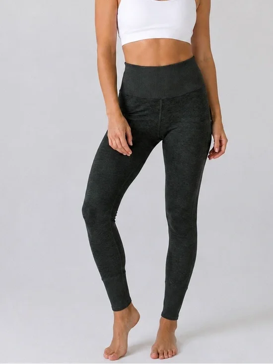 Alo Yoga Green High Waist Alosoft Lounge Leggings XXS