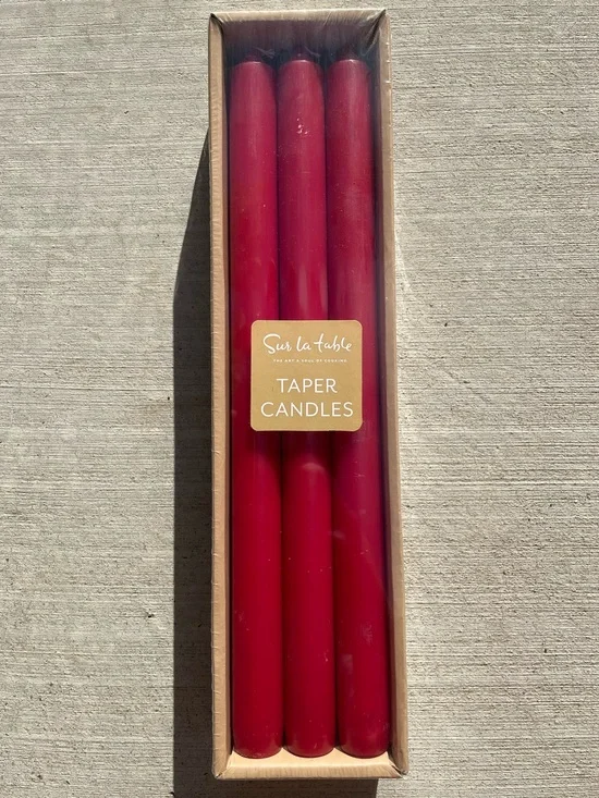 Sur La Table Set of 6 Taper Candles