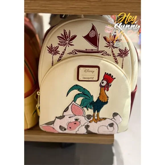 Loungefly Disney Moana Pua & Hei Hei Mini Backpack