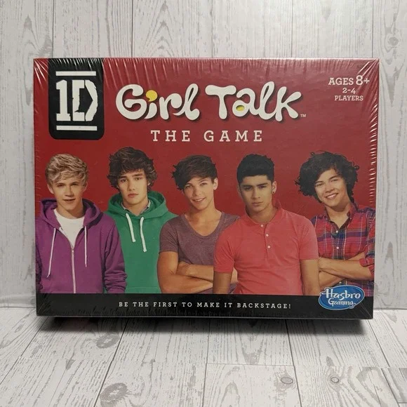 One‎ Direction 1D Girl Talk The Game Party Game Harry Styles Hasbro (New Sealed)