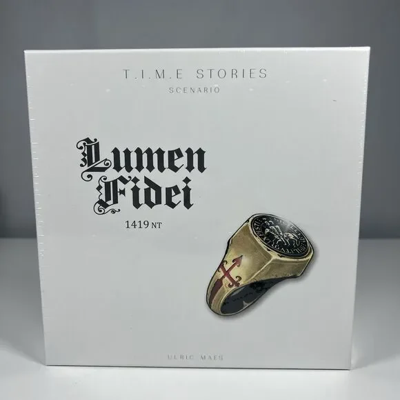 Lumen Fidei Scenario Time Stories Board Game Space Cowboys 2017 Sealed NEW