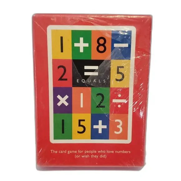 Vintage 1998 Equals Card Game NEW