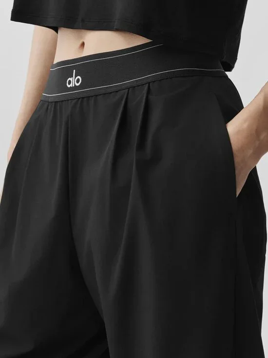 Women's Alo Yoga Black Trouser Sz XS (Regular 30-inch length)🌺💞
