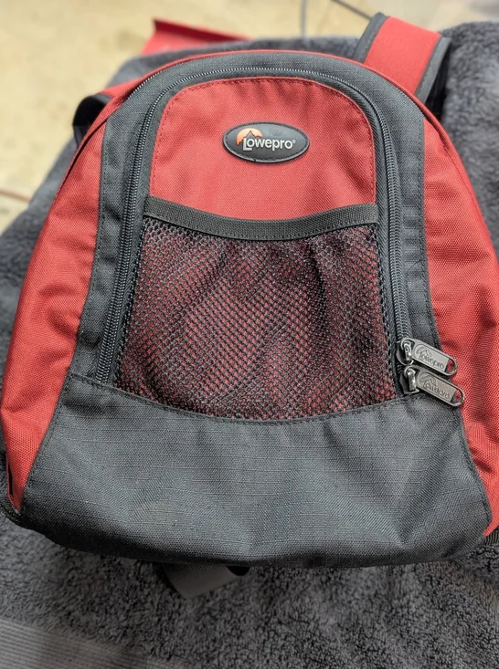 Lowepro Micro Trekker 100 Camera Backpack DSLR Bag Padded Dividers Compact