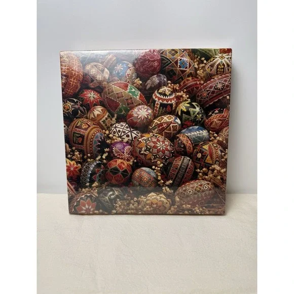 Springbok Elegant Eggs 500 Pc Jigsaw‎ Puzzle 20x20 Hallmark 1988 New Sealed NOS