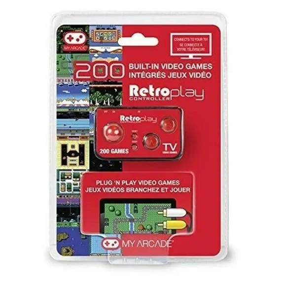 Retro Play Controller 200 Video Games Plug N Play No Console Required