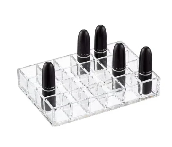 The Container Store 24-Section Luxe Acrylic Lipstick Organizer