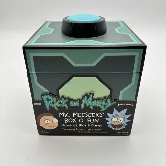 Mr. Meekseeks' Box O' Fun, Dice Table Top Game Complete. Very Good Condition.