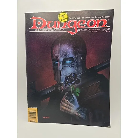 Dungeons‎ and Dragons Dungeon magazine #25 Sept/Oct 1990