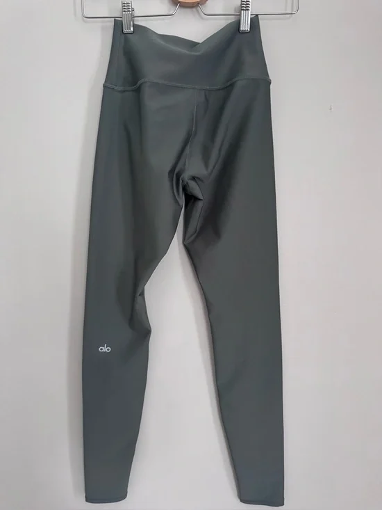 Alo leggings Women's Activewear in Charcoal Gray green