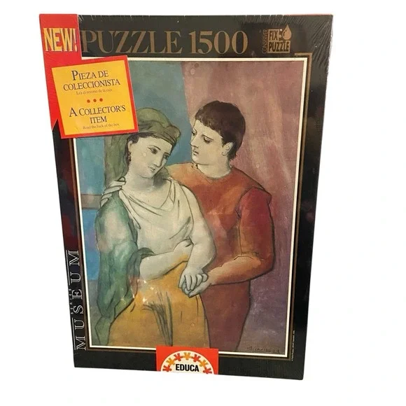 Museum Series 1500 Pc Jigsaw Puzzle Picasso Los Amantes Collector's EDUCA New