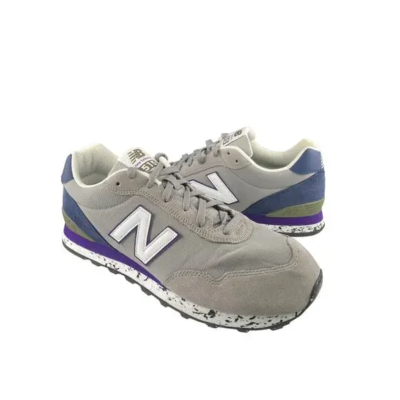 New Balance 515 V3 Men's Sz 12 Sneaker / Marblehead/Munsell‎ White
