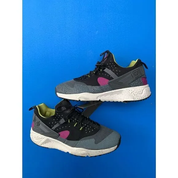 Nike Air Huarache Utility Men's Size 12 Medium Berry Dark Gray Shoes 806979-500