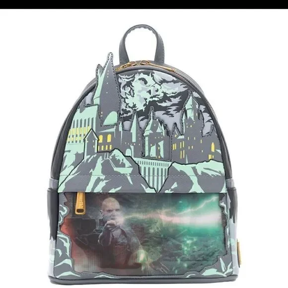 🪄🪄 Loungefly Harry Potter Glow in the Dark Battle of Hogwarts Lenticular