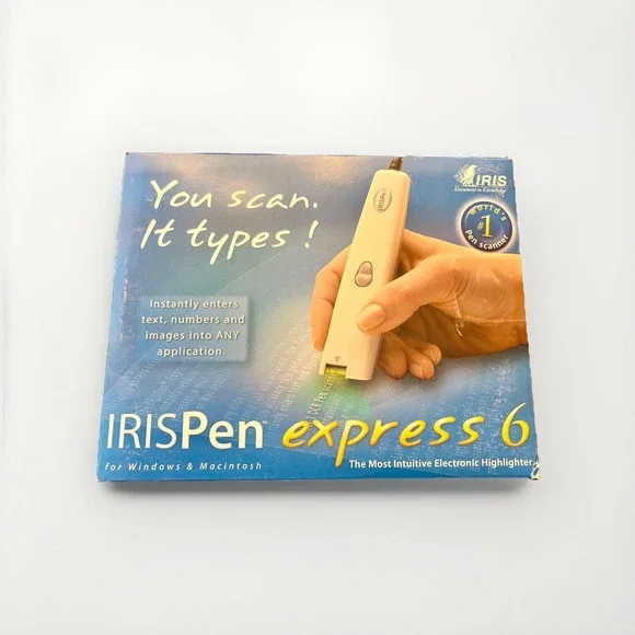 IRIS Pen Express 6 Handheld Scanner PC/Mac US 6.0‎
