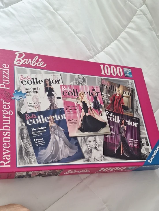 Barbie Collector 1000-Piece Ravensburger Puzzle - Pink Accent